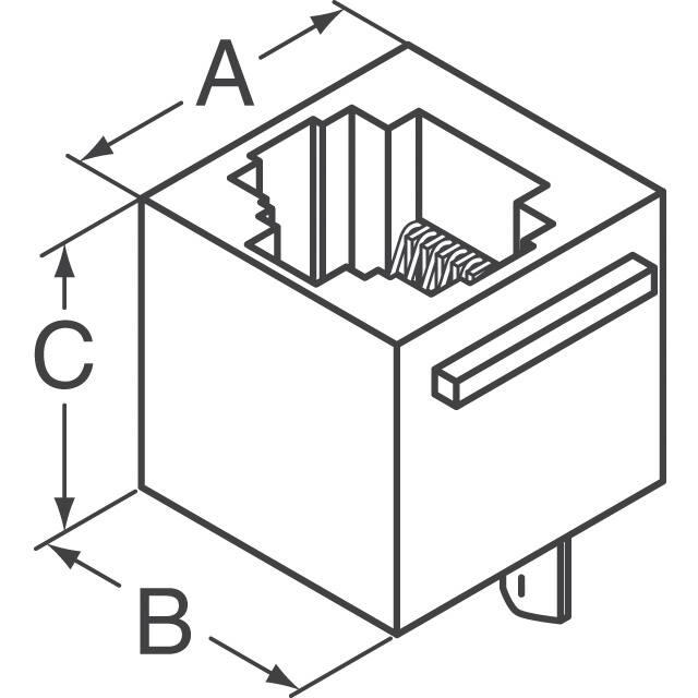 90512-001LF Amphenol ICC (FCI)  Modular Connector Jacks